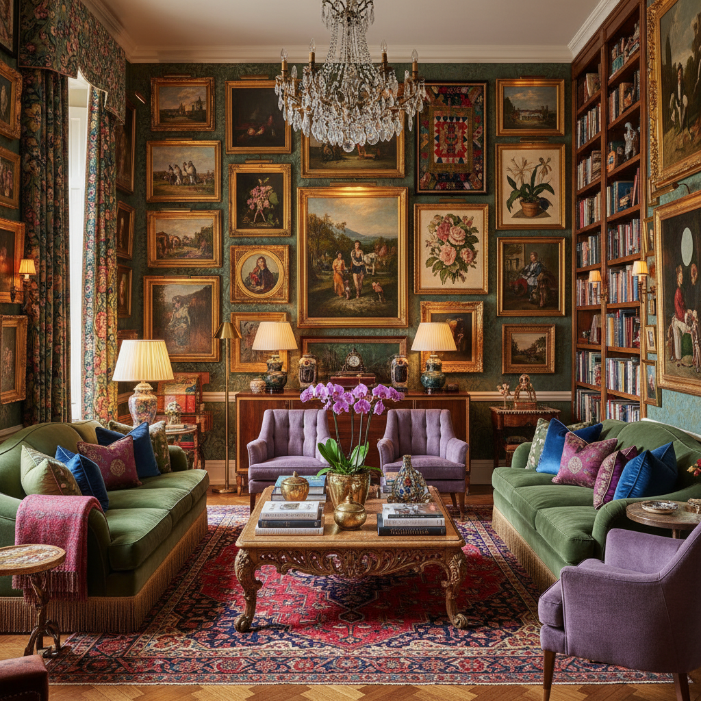 Maximalist Interiors Make a Bold Comeback